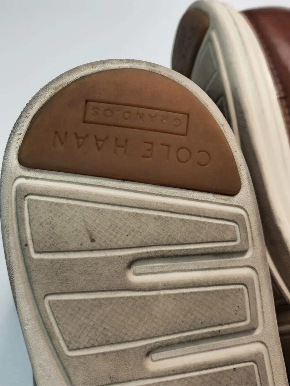 Cole Haan Men's Chestnut Brown Leather Chukka Boots